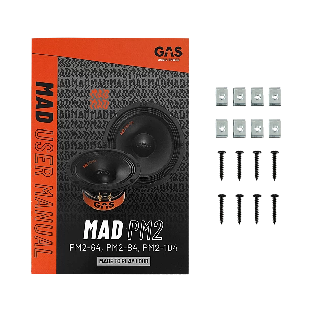 GAS MAD Level 2 Midrange Driver 6.5 GAS MAD Level 2 Midrange Driver 6.5