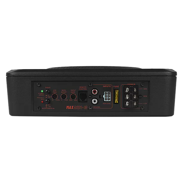 GAS MAX Level 1 Amplified Underseat Subwoofer 10 GAS MAX Level 1 Amplified Underseat Subwoofer 10