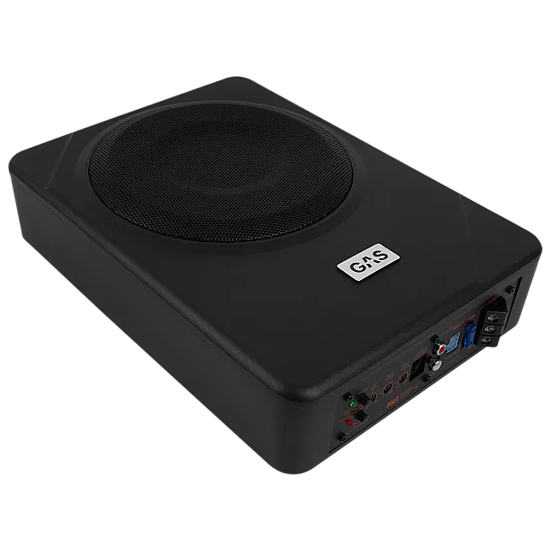 GAS MAX Level 1 Amplified Underseat Subwoofer 8 GAS MAX Level 1 Amplified Underseat Subwoofer 8
