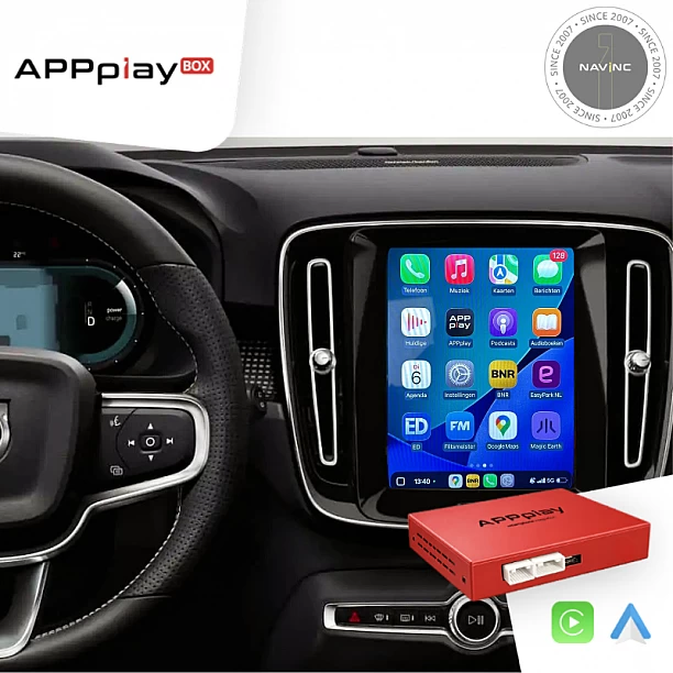 APPplay BOX_Volvo Sensus 9inch CARplay & Android Auto set
