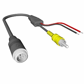 Camera-adapterkabel 4 Pins naar RCA Aviation