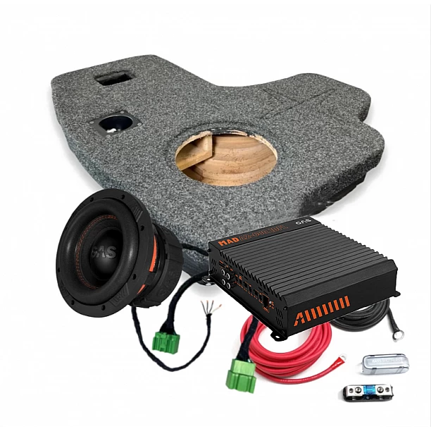 GAS Audio Power Pasklare subwooferset Polestar 2 GAS Audio Power Pasklare subwooferset Polestar 2