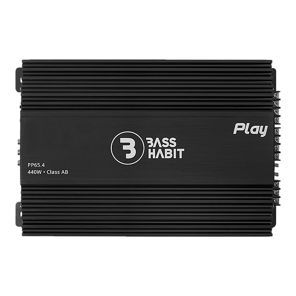 BASS HABIT PLAY Power 65.4 (Gen.2) 4ch Amplifier BASS HABIT PLAY Power 65.4 (Gen.2) 4ch Amplifier