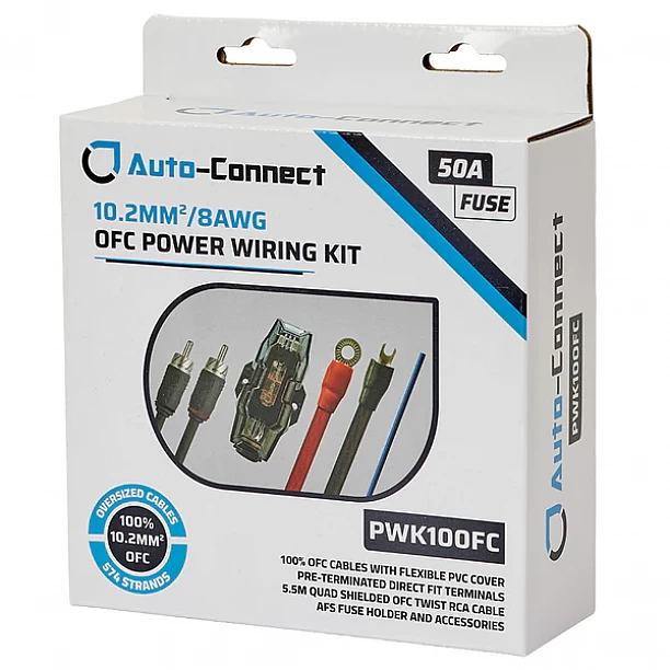 Auto-Connect OFC Wiring Kit 10.2 mm²