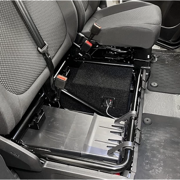 GAS Audio Power Pasklare subwoof set Volkswagen ID Buzz 3-zits GAS Audio Power Pasklare subwoof set Volkswagen ID Buzz 3-zits