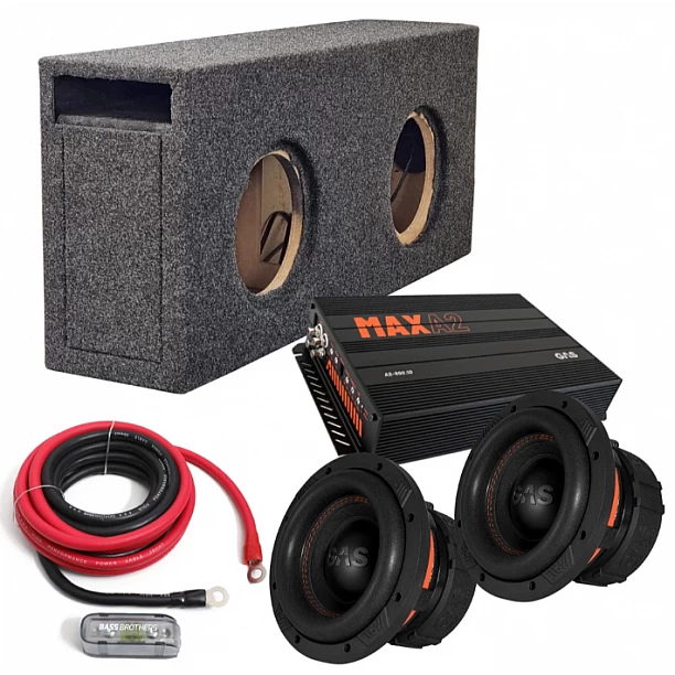 GAS Audio Power Pasklare subwoofer set Tesla Model S GAS Audio Power Pasklare subwoofer set Tesla Model S