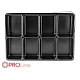 PROline Werkplaatskast assortiments bak, 8 vakken - inleg tray ten behoeve lade 335x238x45mm