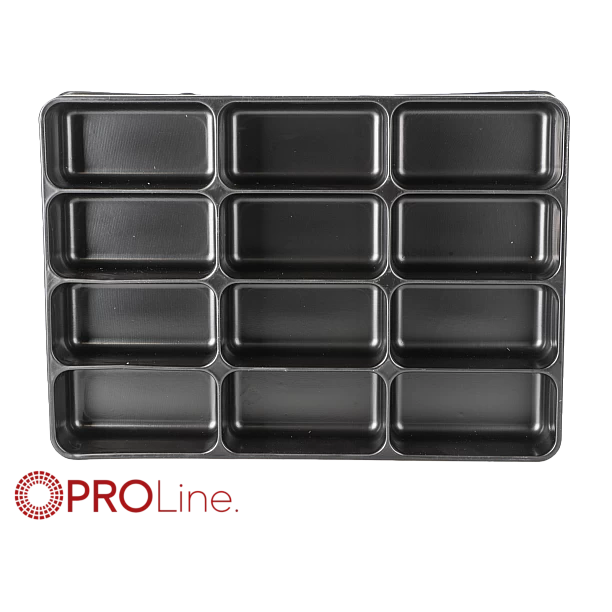 PROline Werkplaatskast assortiments bak, 12 vakken - inleg tray ten behoeve lade 335x238x45mm