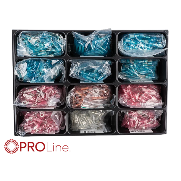 PROline Werkplaatskast assortiments bak, 12 vakken - inleg tray ten behoeve lade 335x238x45mm