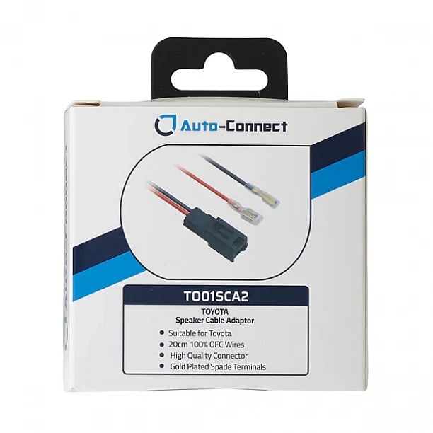Speaker Adapter Kabel (2x) Toyota Speaker Adapter Kabel (2x) Toyota