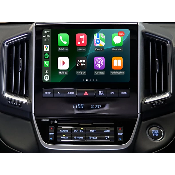 APPplay_CARplay & Android Auto instellen Lexus IS 2017> & Toyota LC200 2019> (LVDS)